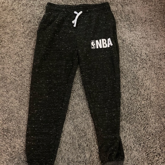 nba sweatpants black